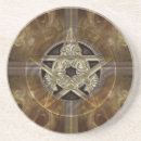 Recherche de wicca dessous de verres Pentagramme