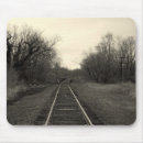 Recherche de chemin fer tapis souris Blanc