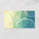 Recherche de mandala vert cartes visite Tendance
