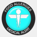 Recherche de alerte médicale autocollants Allergie
