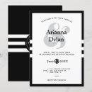 Recherche de et affaires blanches invitations Noir et blanc
