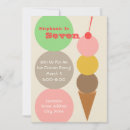 Recherche de cône de glace invitations Cerise