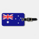 Recherche de drapeau australien bagages étiquettes Patriotique