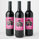 Recherche de graduation bouteilles vin étiquettes Girly