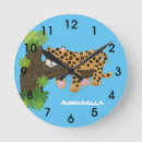 Recherche de humour animal horloges Illustration