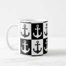Recherche de mer noire tasses Ancre