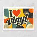 Recherche de vinyle cartes postales Disque
