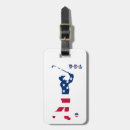 Recherche de drapeau de golf bagages étiquettes Sport