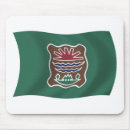 Recherche de tribu indienne tapis souris Drapeau