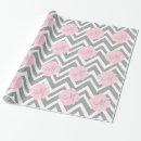 Recherche de zigzag motif papier cadeau Monogramme