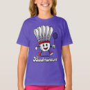 Recherche de de badminton fille tshirts Oiseau