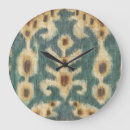 Recherche de tissu horloges Ikat