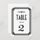 Recherche de vintage mariage table cartes Noir