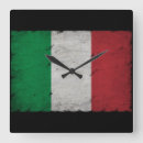 Recherche de drapeau italien horloges Pays