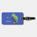 Recherche de lézard vert bagages étiquettes Caméléon