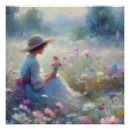 Recherche de fleurs romantiques posters Pastel