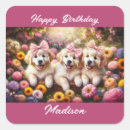 Recherche de marionnettes autocollants Anniversaire