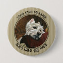 Recherche de westie badges West highland white terrier