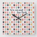 Recherche de aiguille et fil horloges Artisanat