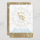 Recherche de signe de zodiaque invitations Motif