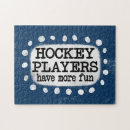 Recherche de hockey puzzles Joueur de hockey
