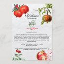 Recherche de grenade vintage cartes postales Aquarelle