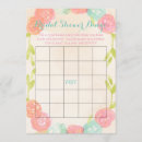 Recherche de bingo test nuptiale invitations Floral