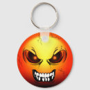 Recherche de monstre halloween porteclés Orange