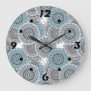 Recherche de mandala bleu horloges Tendance