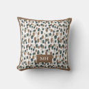 Recherche de blanc brun coussins Initiale