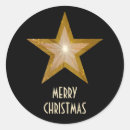 Recherche de joyeux noël étoiles autocollants Élégant