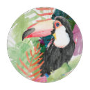 Recherche de toucan planches à découper Feuilles tropicaux