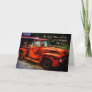 Recherche de vieux camion vœux cartes Classique