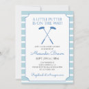 Recherche de petit putter baby shower invitations Bébé garçon
