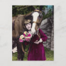 Recherche de vintage romantique cartes postales Main