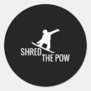 Recherche de pow autocollants Snowboard