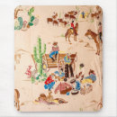 Recherche de cowboys vintages tapis souris Pour tous
