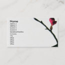 Recherche de conception florale cartes visite Fleurs
