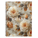Recherche de motif floral vintage carnets Aquarelle