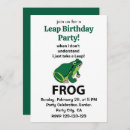 Recherche de de grenouille invitations Parti