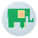 Recherche de jungle boutons et poignées de porte Éléphant