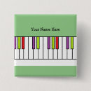 Recherche de piano badges Musique