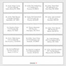 Recherche de invitation address autocollants Mariés