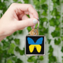 Recherche de drapeau de papillon porteclés Soutenir l'ukraine