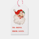 Recherche de noël vintage noël étiquettes cadeau Rouge