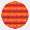 Recherche de coeur flammes autocollants Brûlure