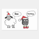 Recherche de funny rectangles autocollants Noël