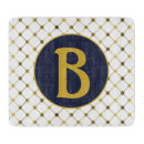 Recherche de points blancs planches à découper Monogramme