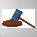 Recherche de juge posters Gavel