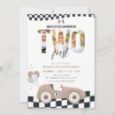 Recherche de de 2 ans invitations Voiture de course vintage